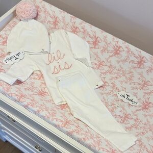 Oh Baby! White Kids Matching Set